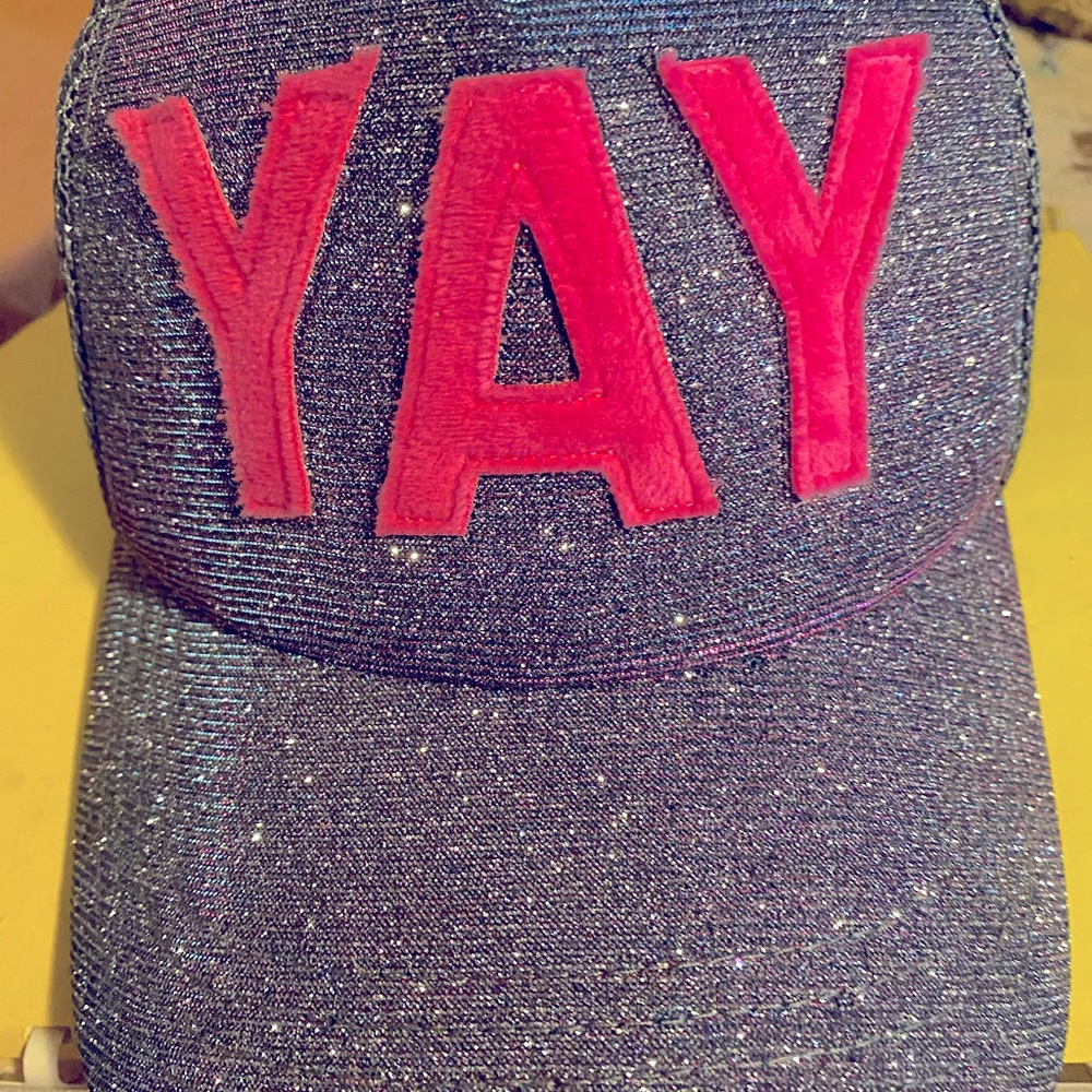 Yay baseball hat. Brand new, never worn, Claire’s